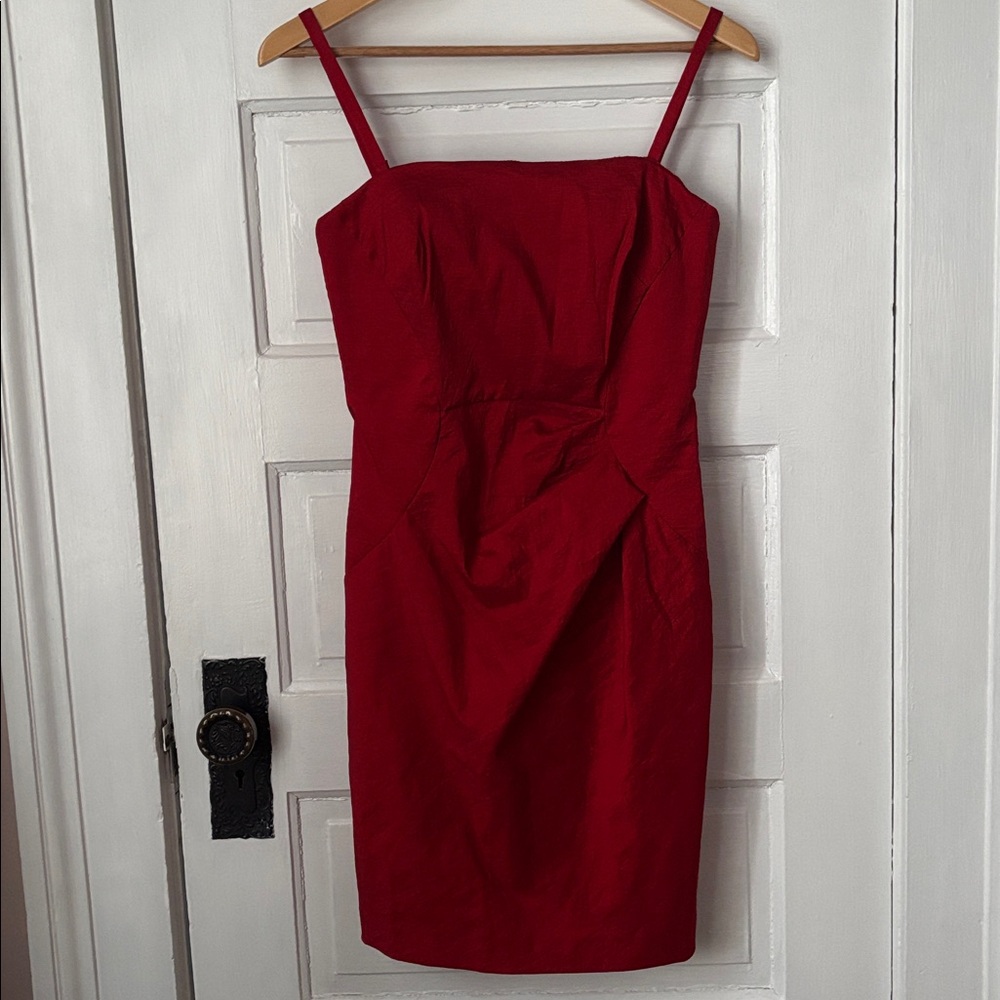 CALVIN KLEIN RED MINI DRESS